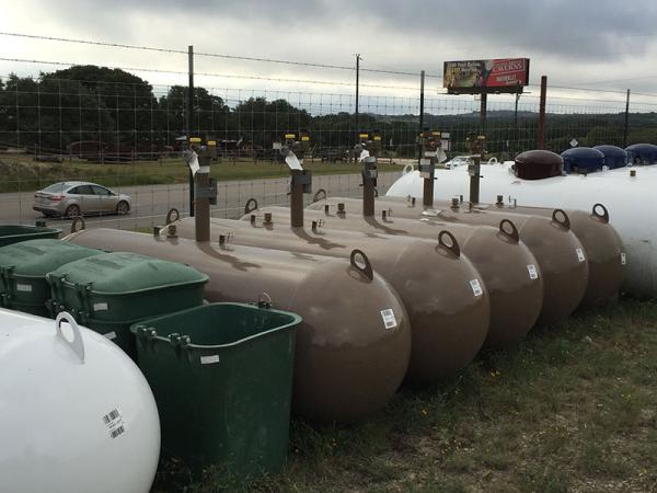 250 gal. In-Ground Propane Tank