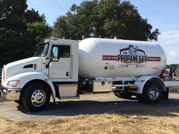 The Propane Guy Delivery Truck