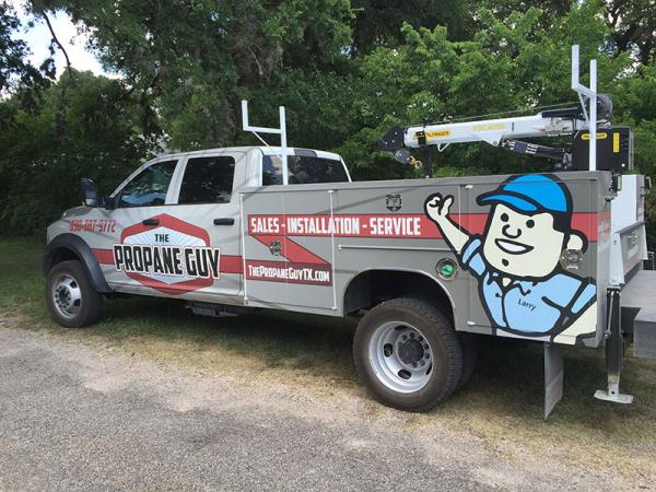 The Propane Guy Service Truck