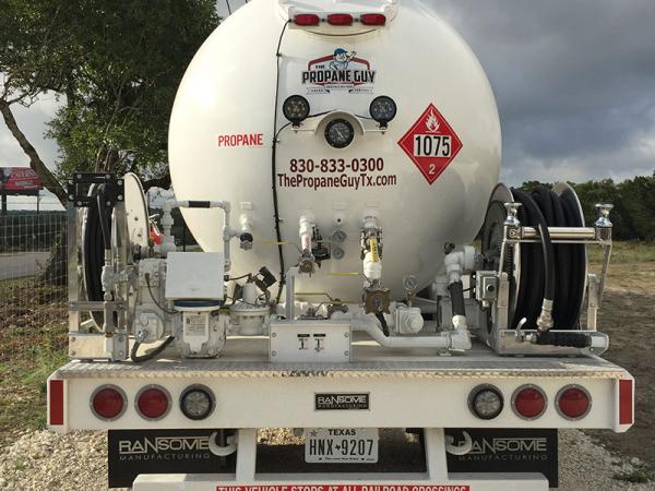 Propane Delivery Truck